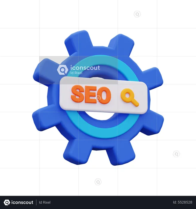 Seo  3D Icon