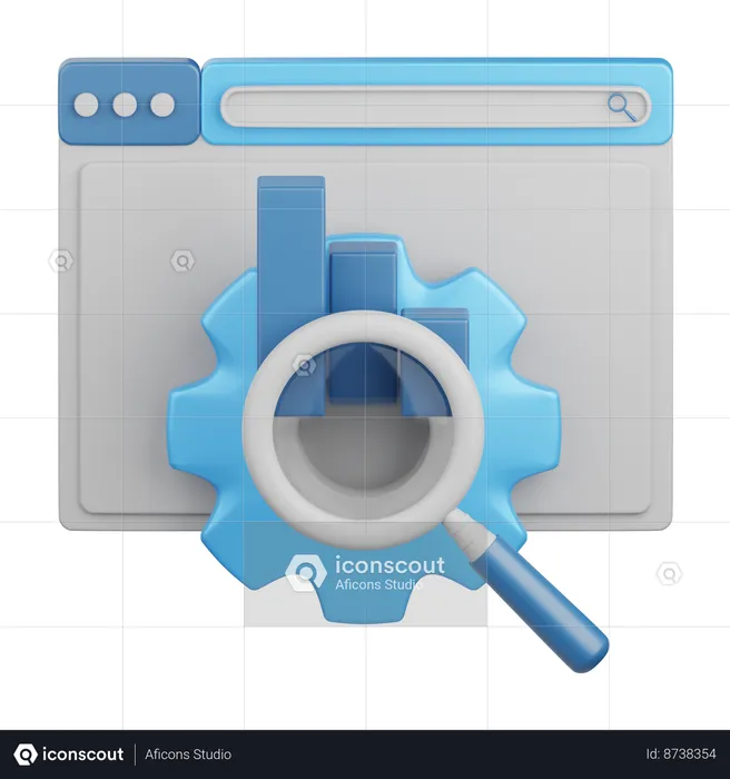 Seo  3D Icon