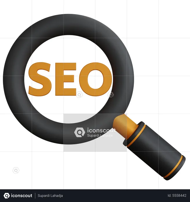 Seo Analysis  3D Icon