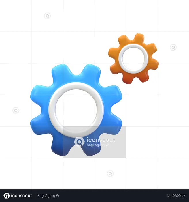 Seo Gear  3D Icon