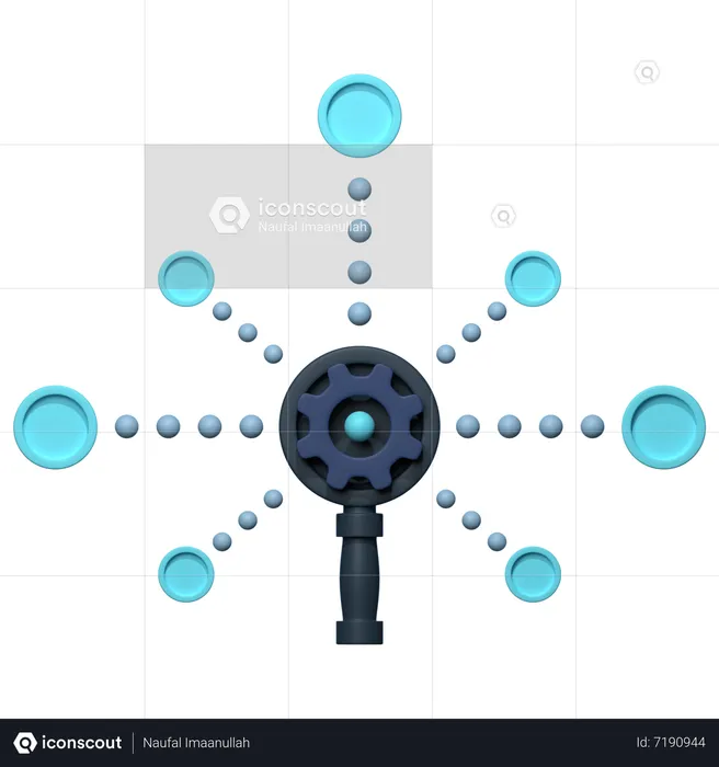 Seo Maintenance  3D Icon