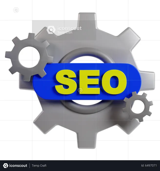 Seo Optimation  3D Icon