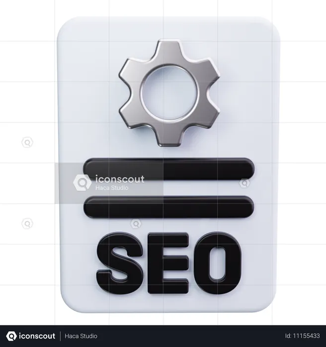 Seo Optimierung  3D Icon