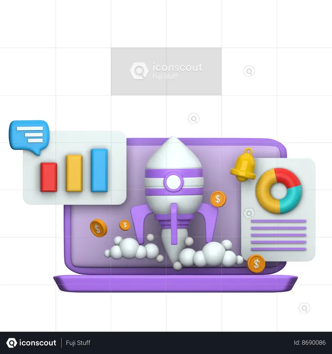 Seo Optimization  3D Icon