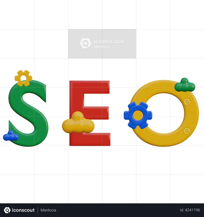 Seo Package  3D Illustration