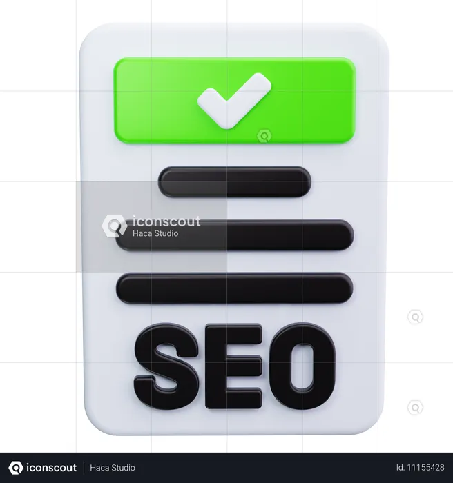 SEO-Audit  3D Icon