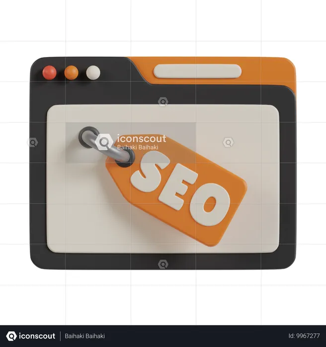 Seo Specialist  3D Icon