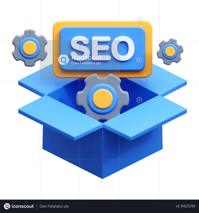 Seo Tools  3D Icon