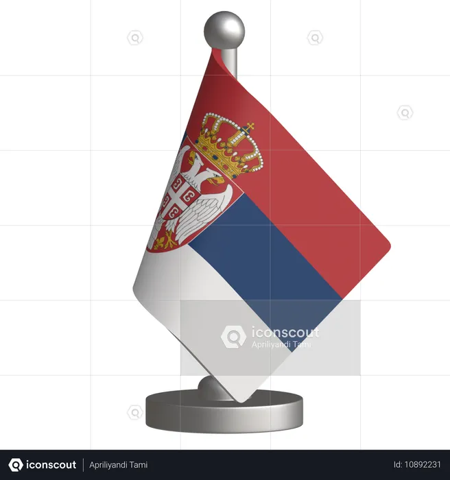 Serbia  3D Icon