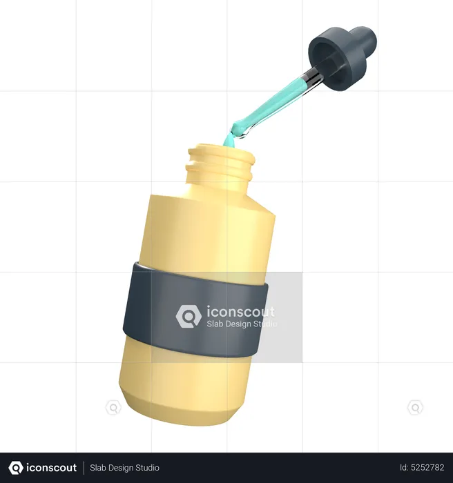 Serum Bottle  3D Icon