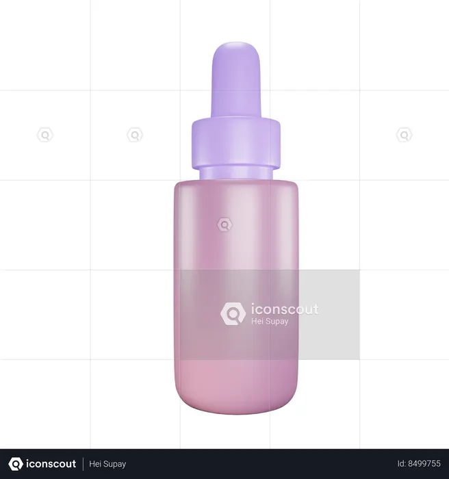 Serum Bottle  3D Icon