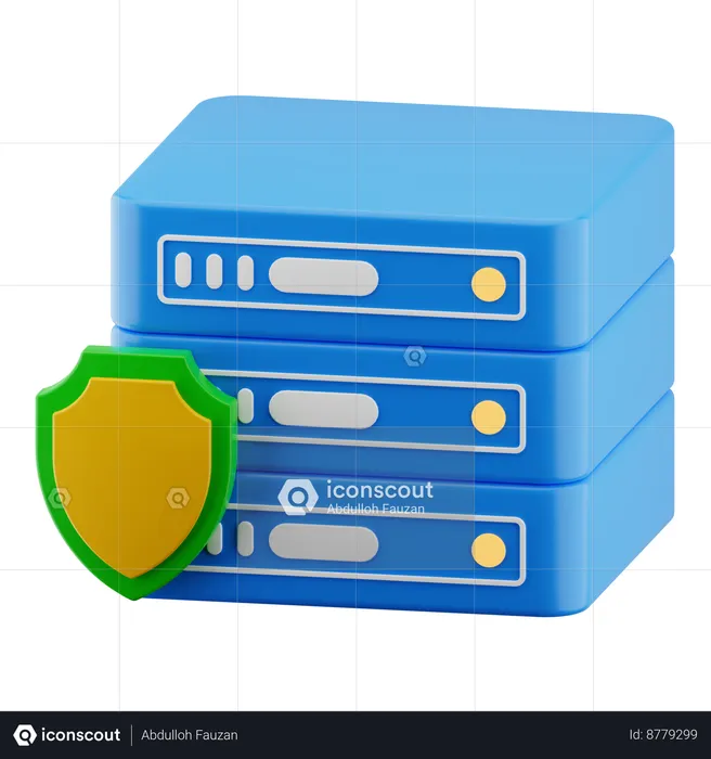 Server  3D Icon