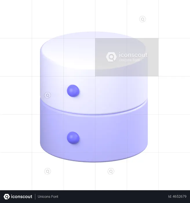 Server  3D Icon