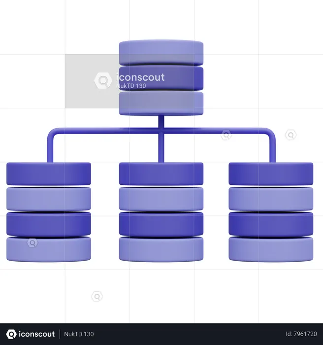 Server  3D Icon