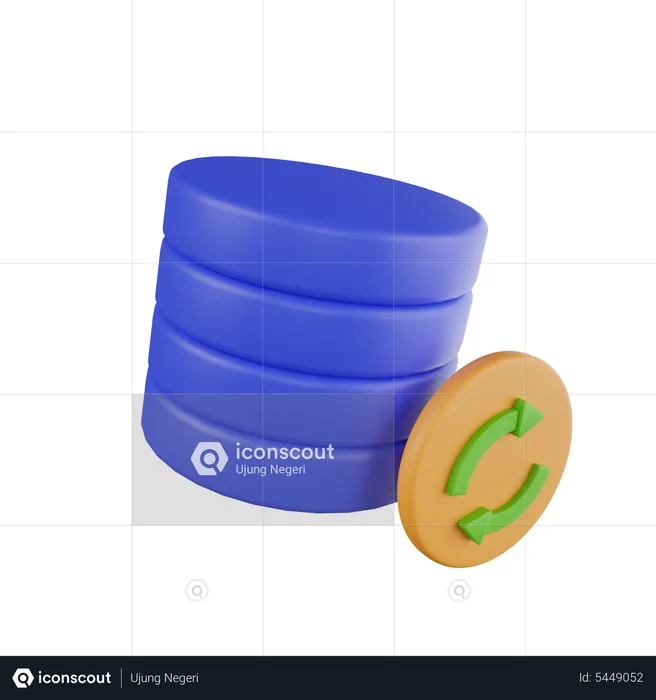 Server Backup  3D Icon