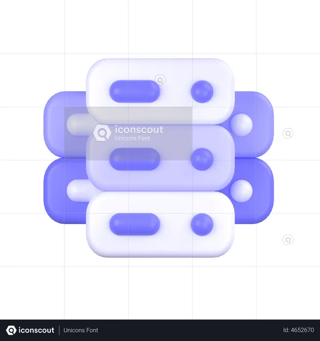 Server Connection  3D Icon