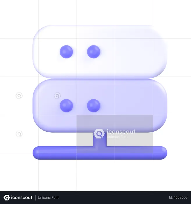 Server Connection  3D Icon