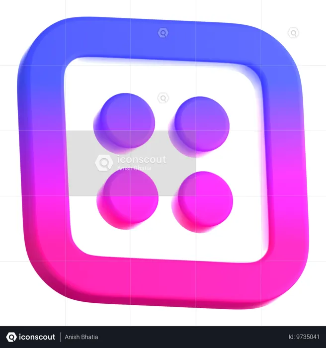 서버 데이터  3D Icon