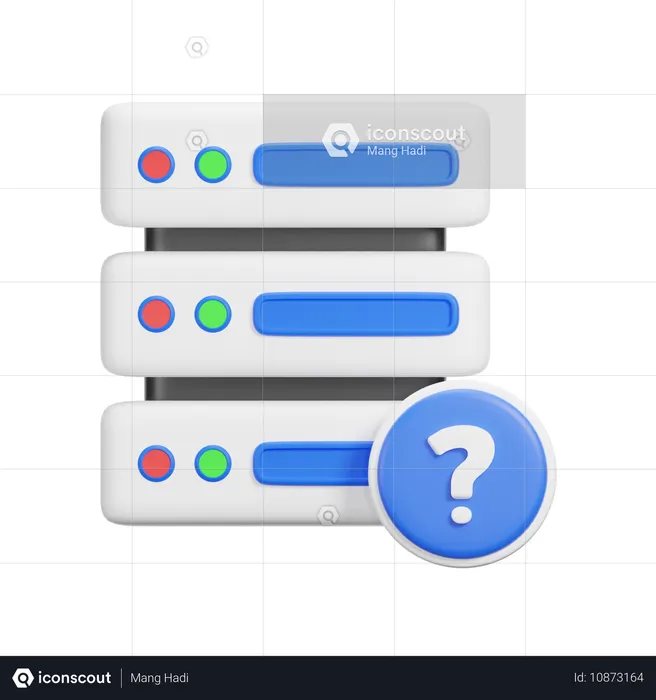 Server FAQ  3D Icon