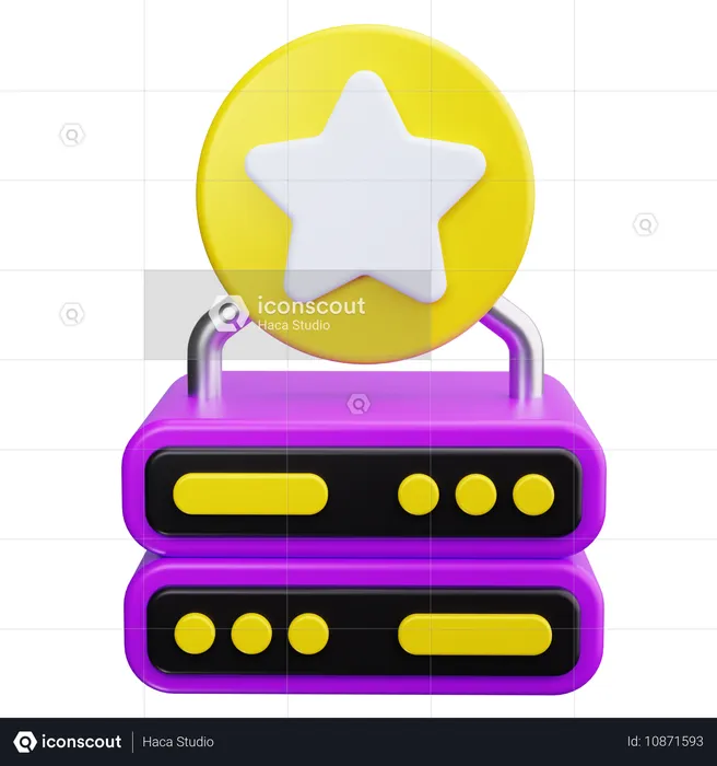 Serveur préféré  3D Icon