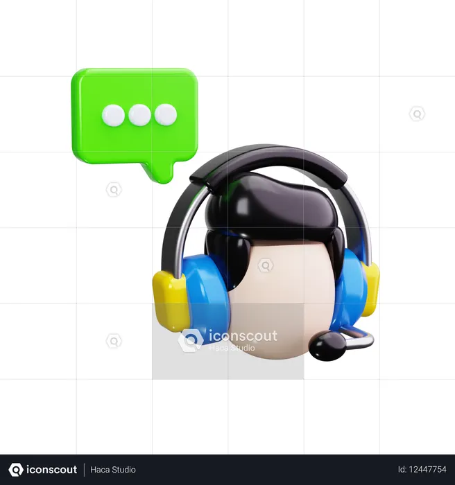 Service Center  3D Icon