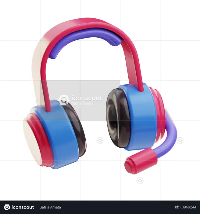Service client  3D Icon