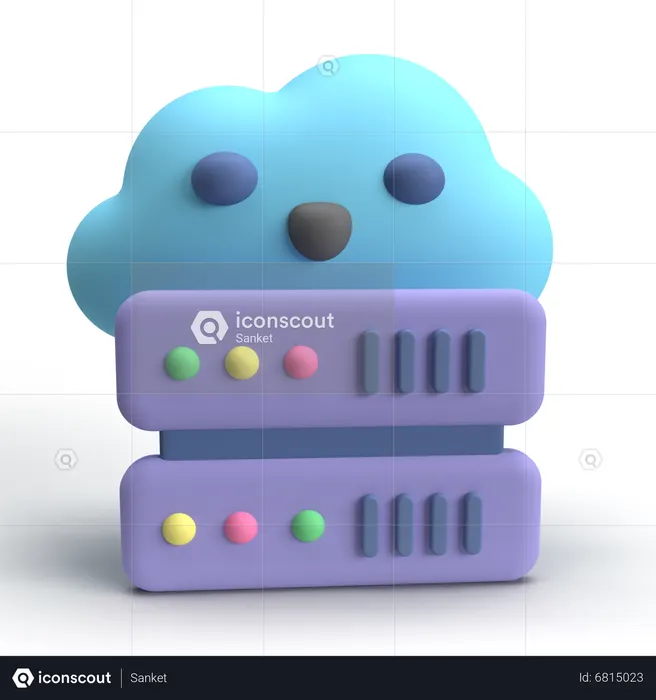 Service cloud  3D Icon
