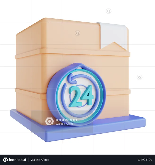 Service logistique 24h/24  3D Icon