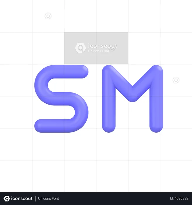 Premium Service-mark-symbol 3D Icon download in PNG, OBJ or Blend format