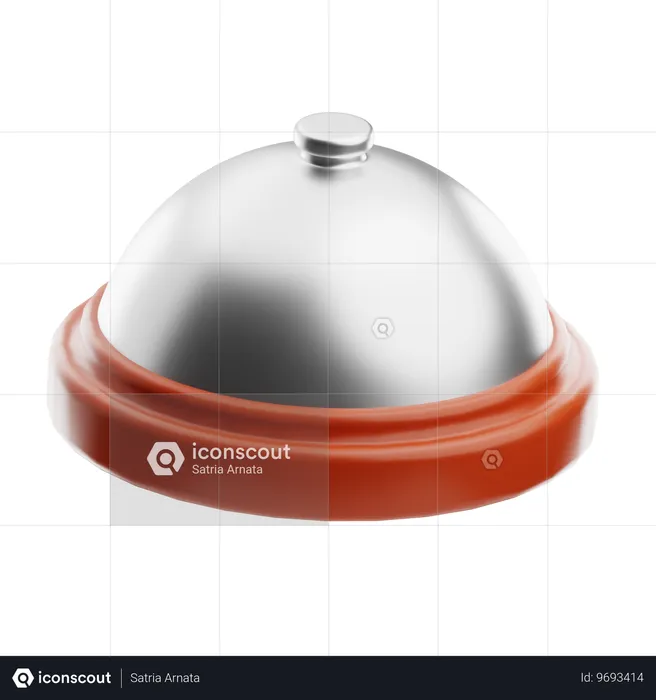 Servicio de comida  3D Icon