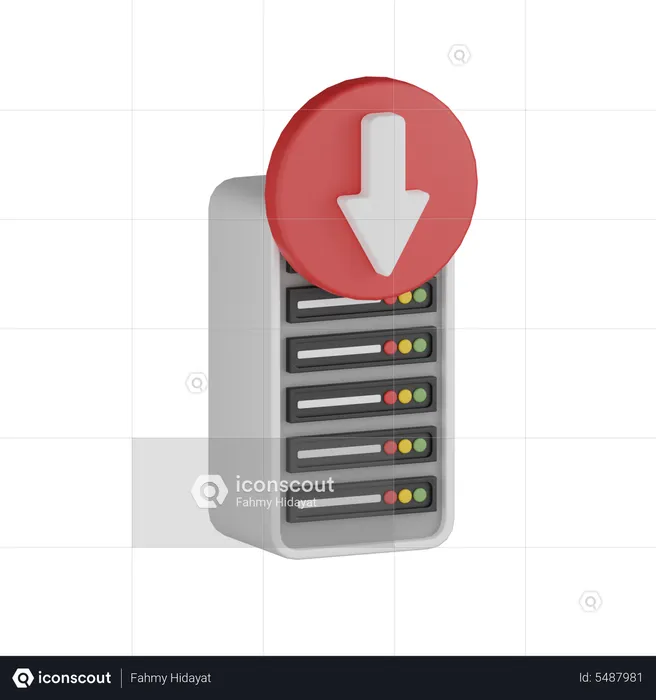 Servidor caido  3D Icon