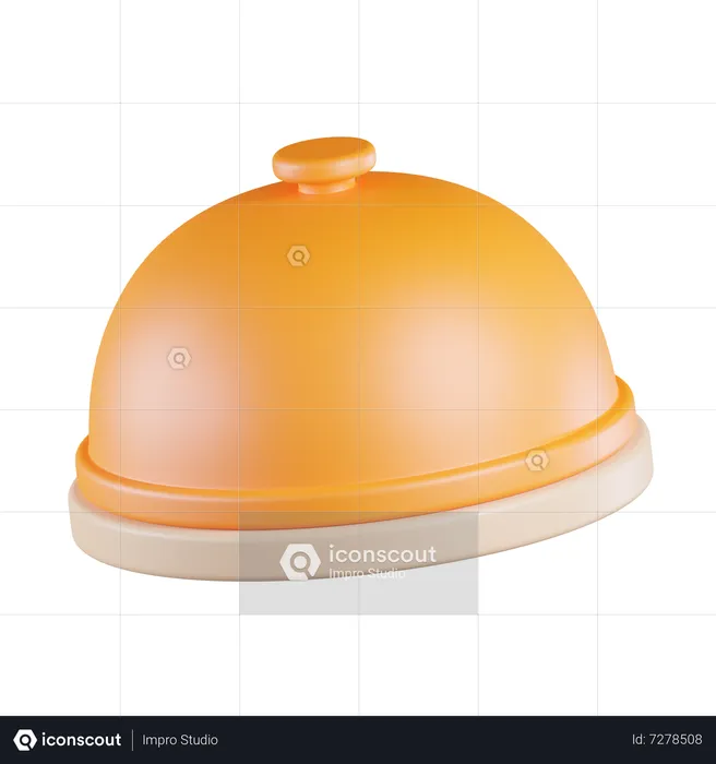 Serving Lid  3D Icon