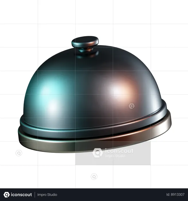 Serving Lid  3D Icon