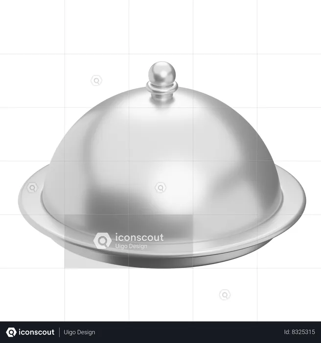 Serving tray  3D Icon