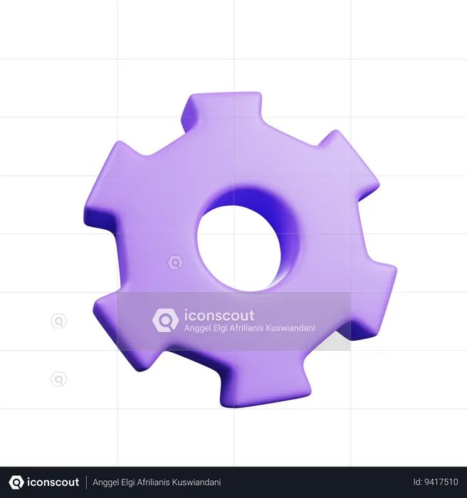 Settings  3D Icon