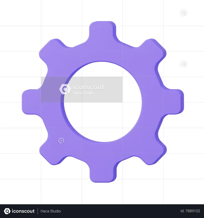 Settings  3D Icon