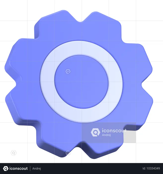 Settings  3D Icon