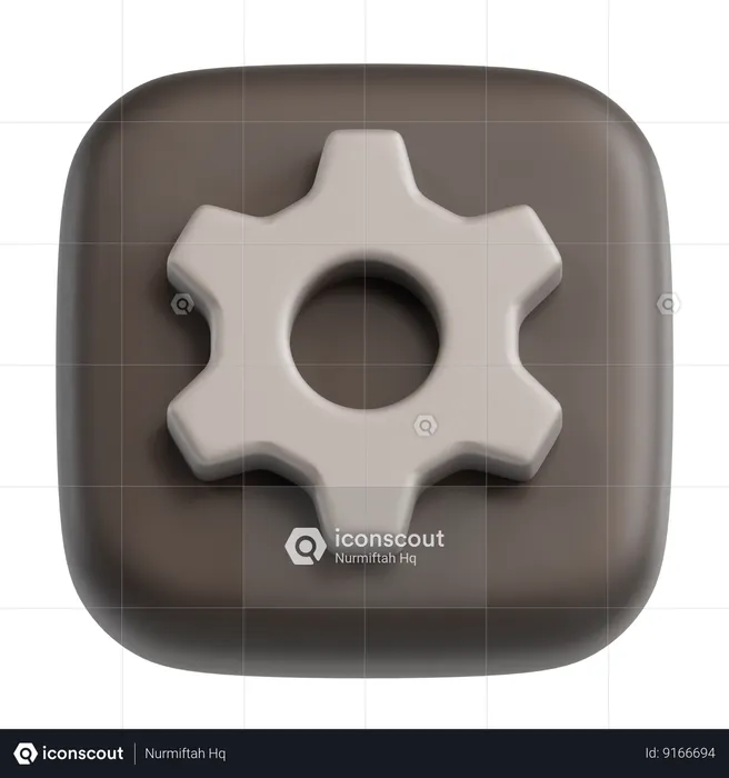 Settings  3D Icon