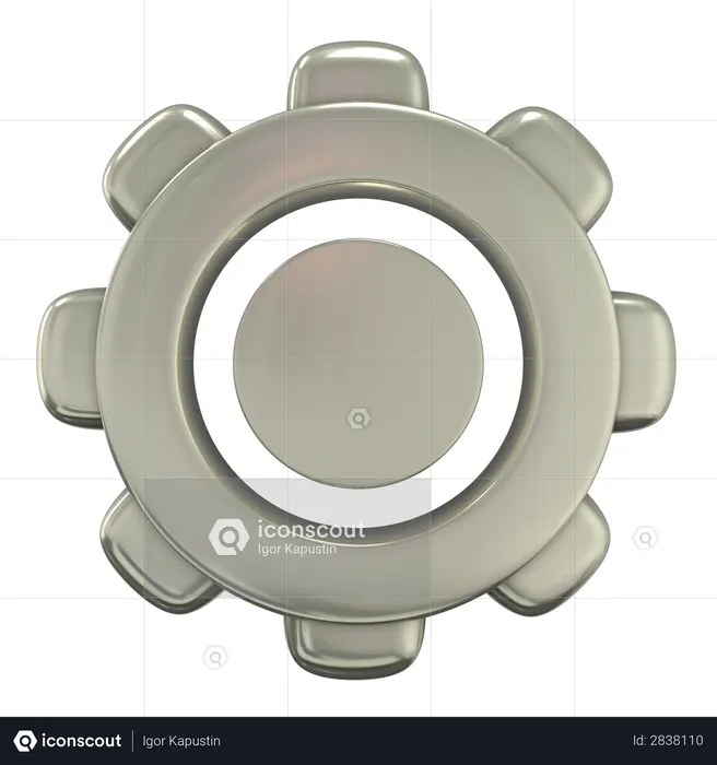 Settings  3D Illustration