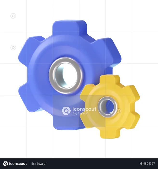 Settings  3D Icon