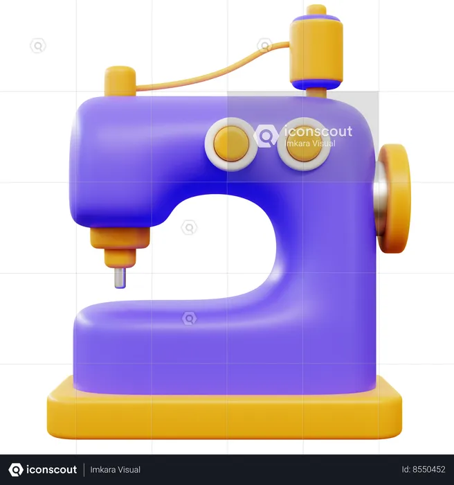 Sewing machine  3D Icon