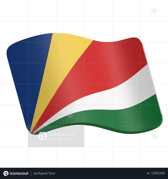 Seychelles  3D Icon