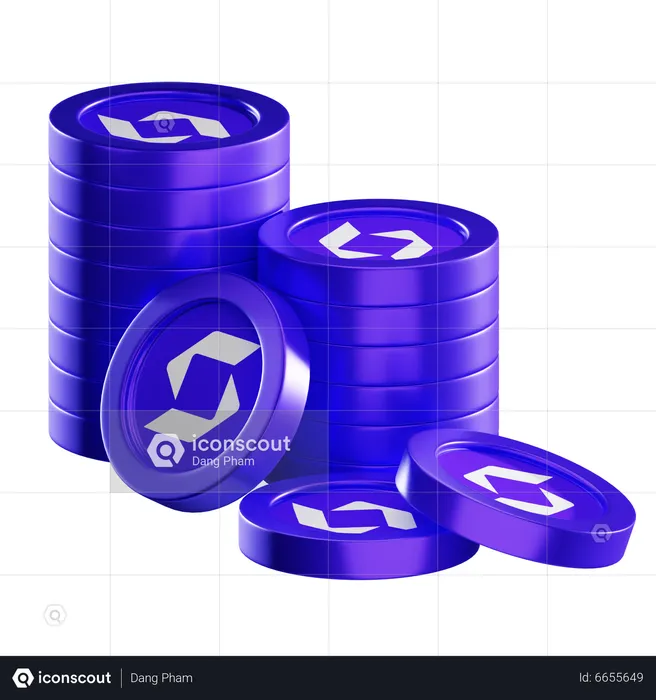 Sfp Coin Stacks  3D Icon