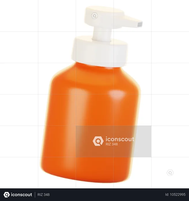 Shampoo  3D Icon