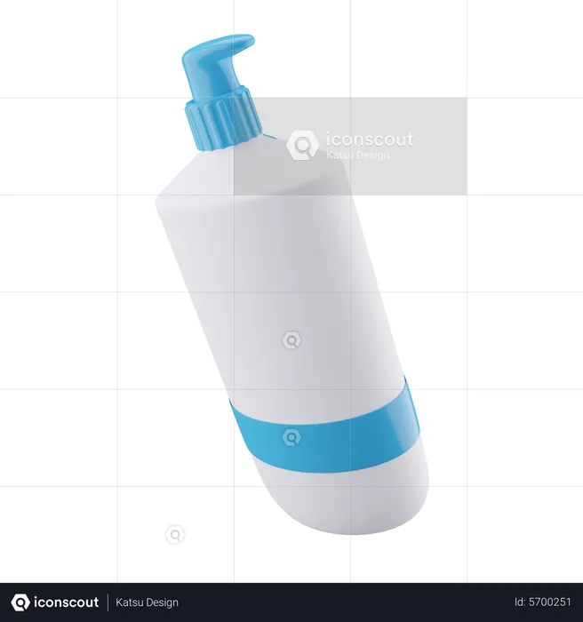 Shampoo  3D Icon