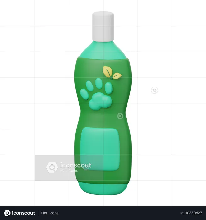 Shampoing pour animaux de compagnie  3D Icon