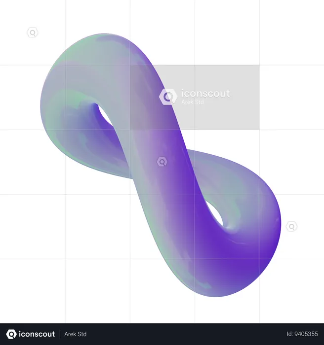 Shape Abstract  3D Icon