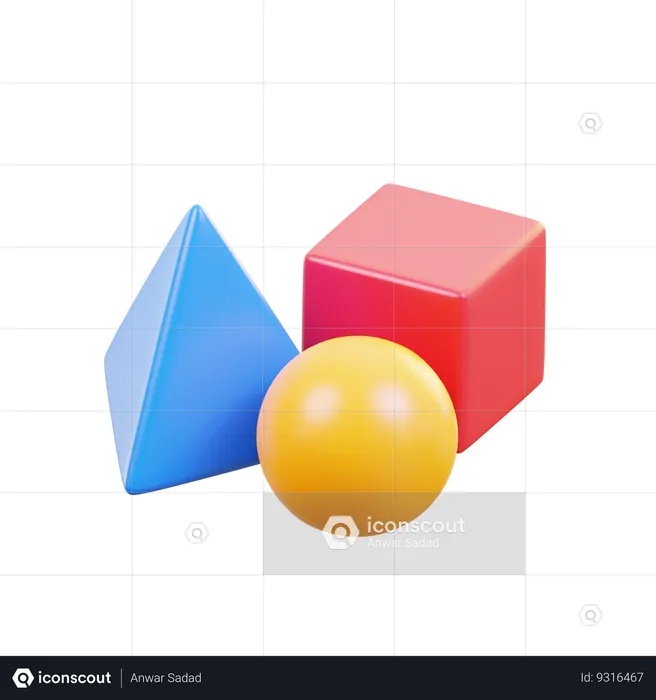 Shape Tool  3D Icon