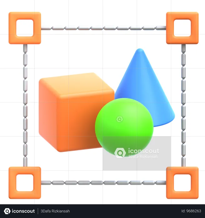 Shape Tool  3D Icon