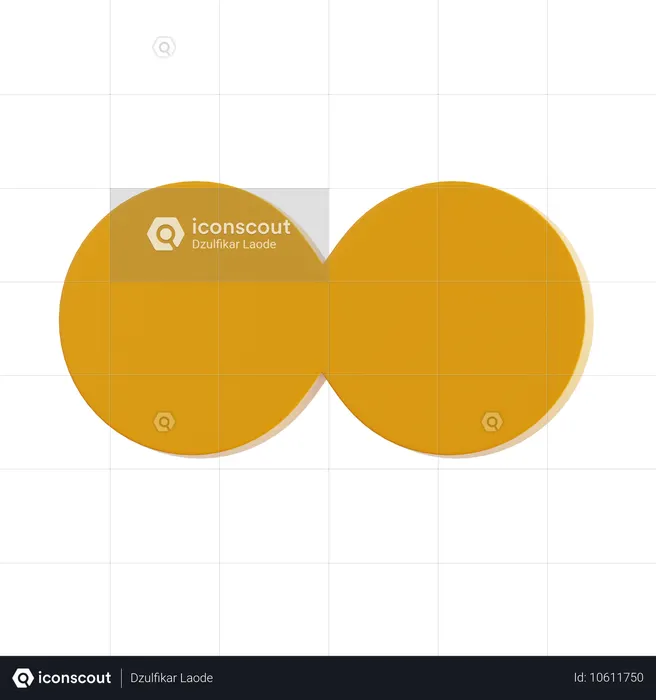 シェイプの結合  3D Icon